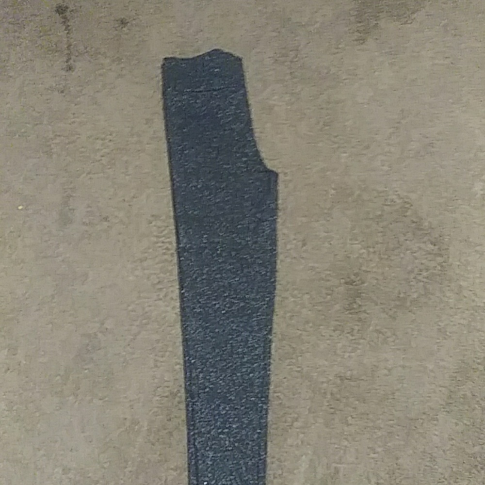 Woman gray sparkling leggings - Picture 2 of 4